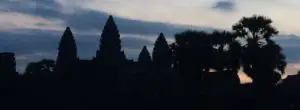Sunrise over Angkor Was