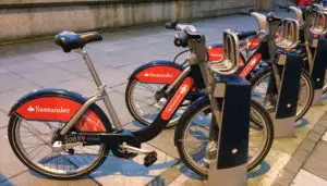 Bikes available for rental in London