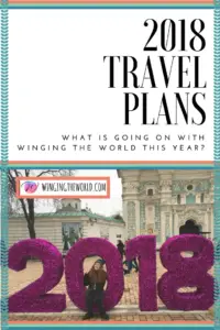 2018 travel plans