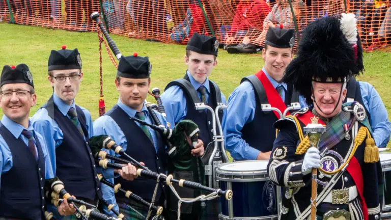 Band at highland games