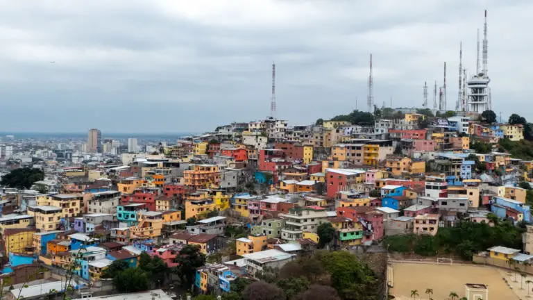Homes in Guayaquil, Ecuador