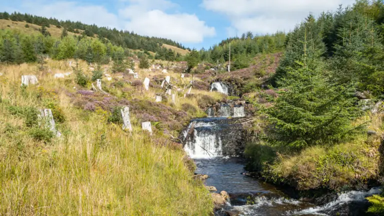 Waterfall close to Loch Eynort, Isle of Skye. 