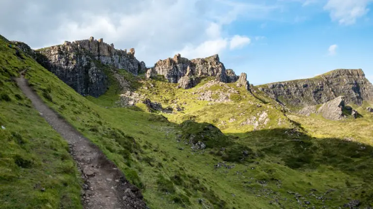 The Quiriang trail, Isle of Skye