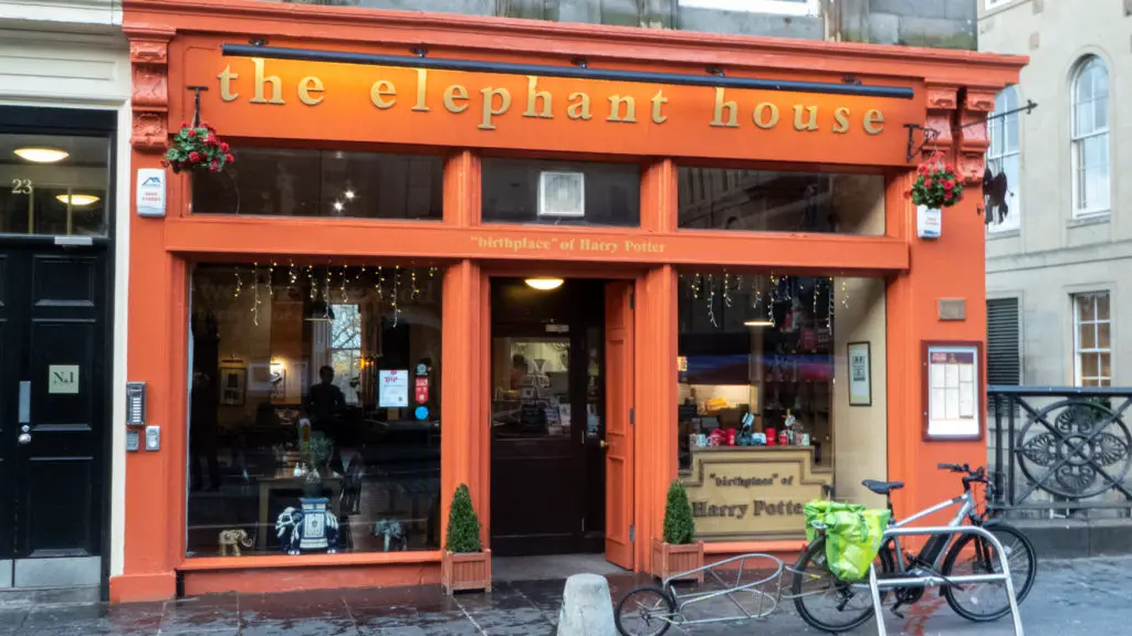 The Elephant House Cafe, Edinburgh. 