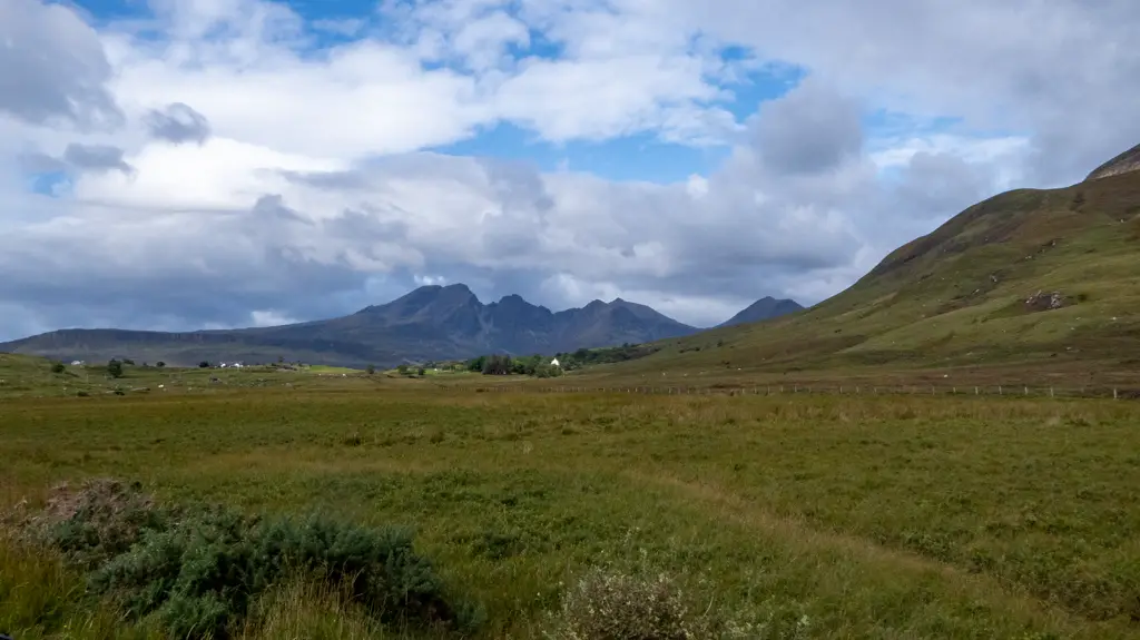 Scottish mountains Isle of Skye 