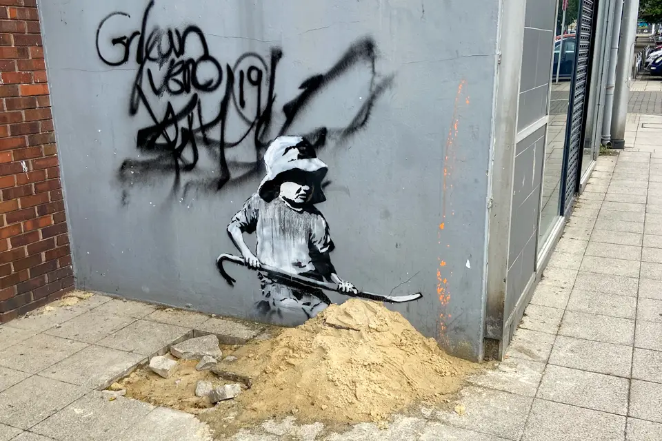 Banksy in Norfolk and Suffolk: Great British Spraycation