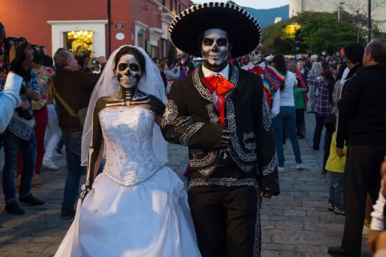 Day of Dead - bride and groom