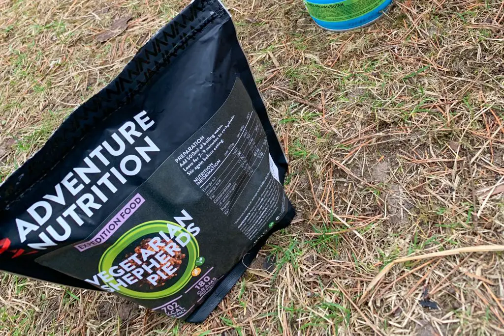 Trail dehydrated meal