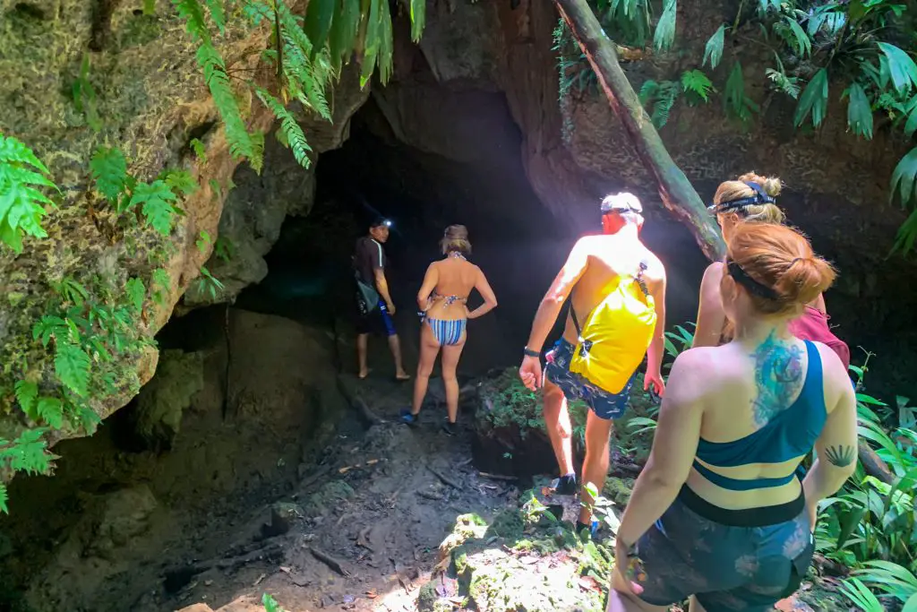 Entering Nivida bat cave