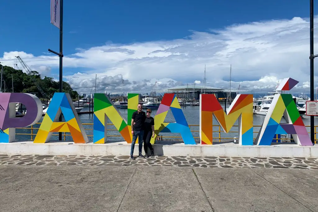 Panama City sign