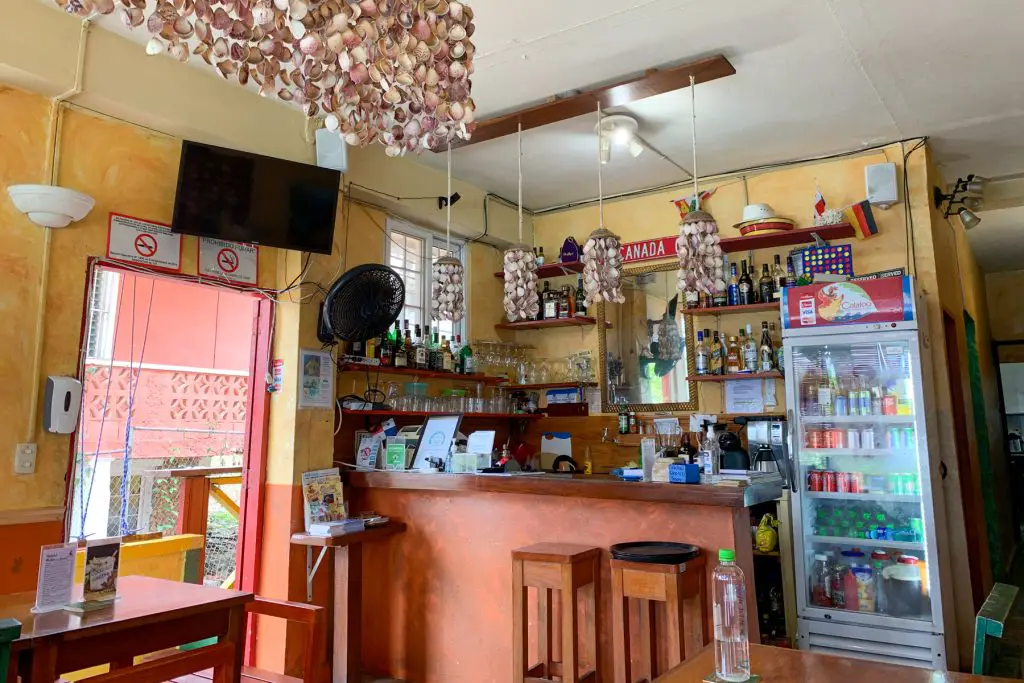Calaloo Fish Bar, Taboga Island